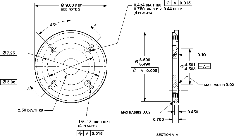 B24049 outline drawing - large