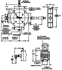 SB2917 outline drawing for M285 QUADTACH