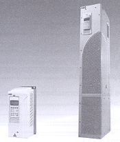 ABB's NEW ACS 800 AC Drive (I to r): ACS 800-U1 and ACS 800-02