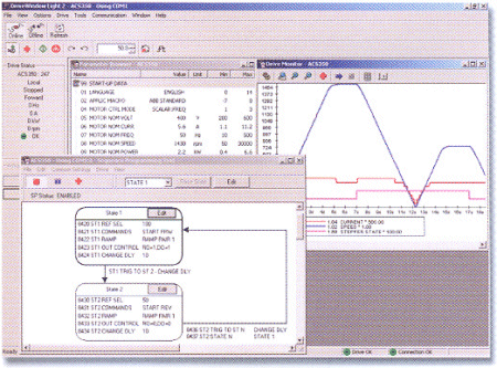 ABB ACS350 General Machinery VFD - Software Tools - DriveWindow Light 2
