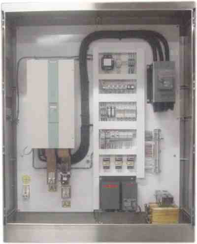 Variable Speed DC Drive cabinet.