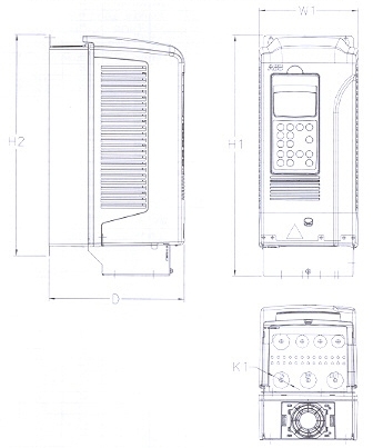 ACS 800 NEMA 1/12 R2 through R6 Frame Size�