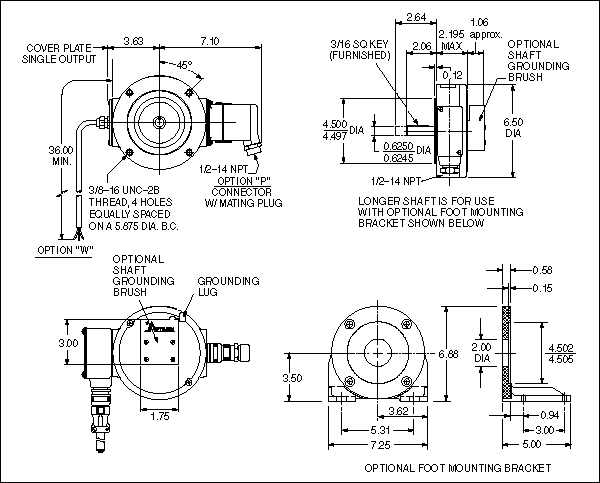 M3-(1,2) Outline Drawings