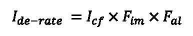 Constant torque current de-rating formula
